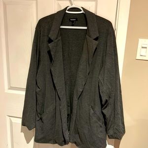 Grey soft blazer